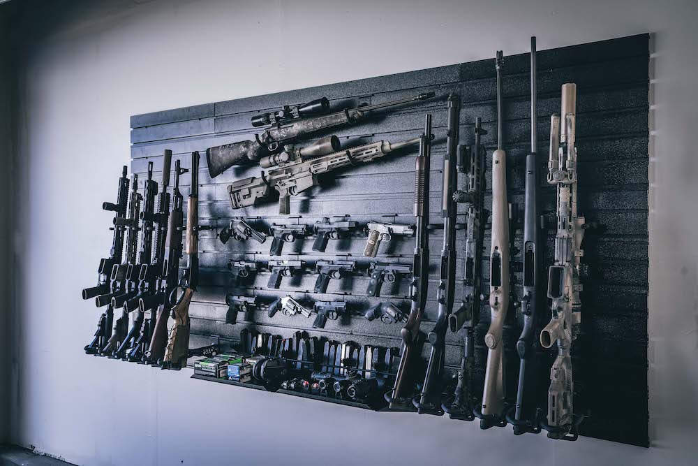 Clever DIY Gun Storage with Hold Up Displays - Hold Up Displays