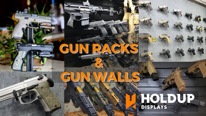 Gun walls and racks from hud