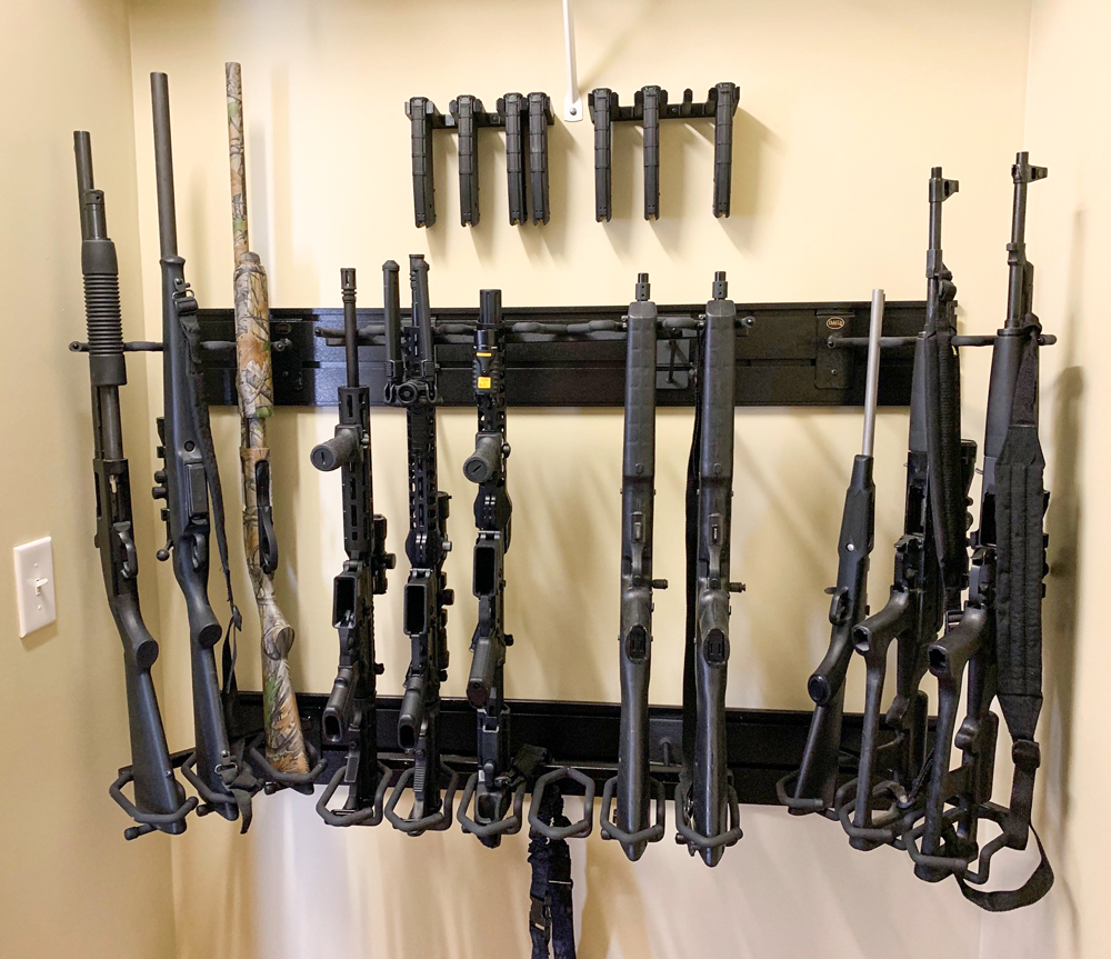 Building a Gun Room: Gun Rack Options - Hold Up Displays