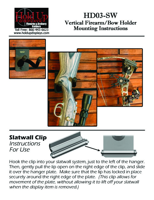 Holdup Displays Ground Stake Bow Holder